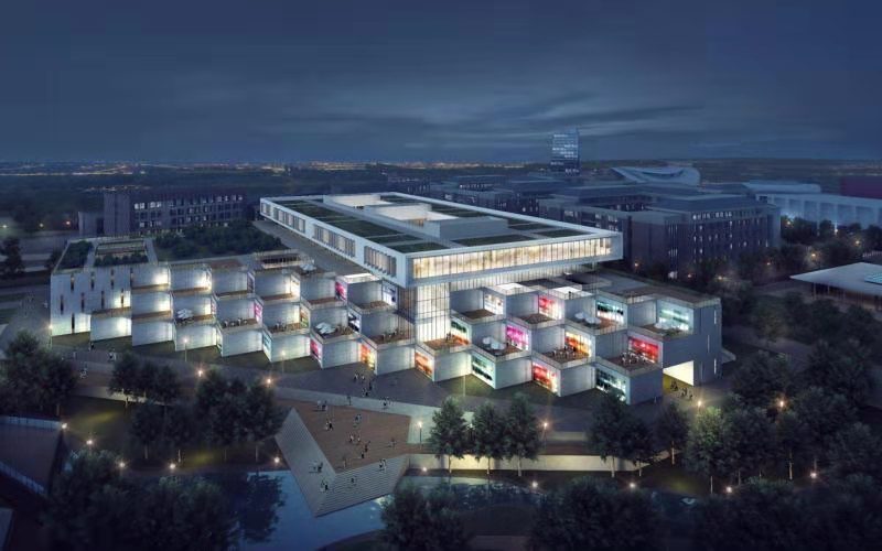 以四川传媒学院新校区为核心建设的成都影视硅谷·成都影视城