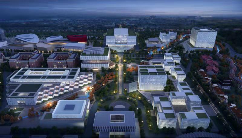 以四川传媒学院新校区为核心建设的成都影视硅谷·成都影视城