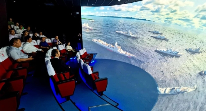 四川省广电局领导调研川传影视硅谷 考察科技创新与内容创作